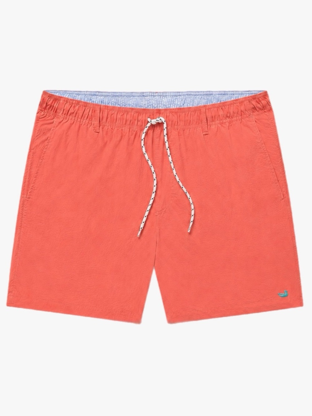 Southern Marsh Dockside Coral Men’s Size Large Swim Trunks with Drawstring